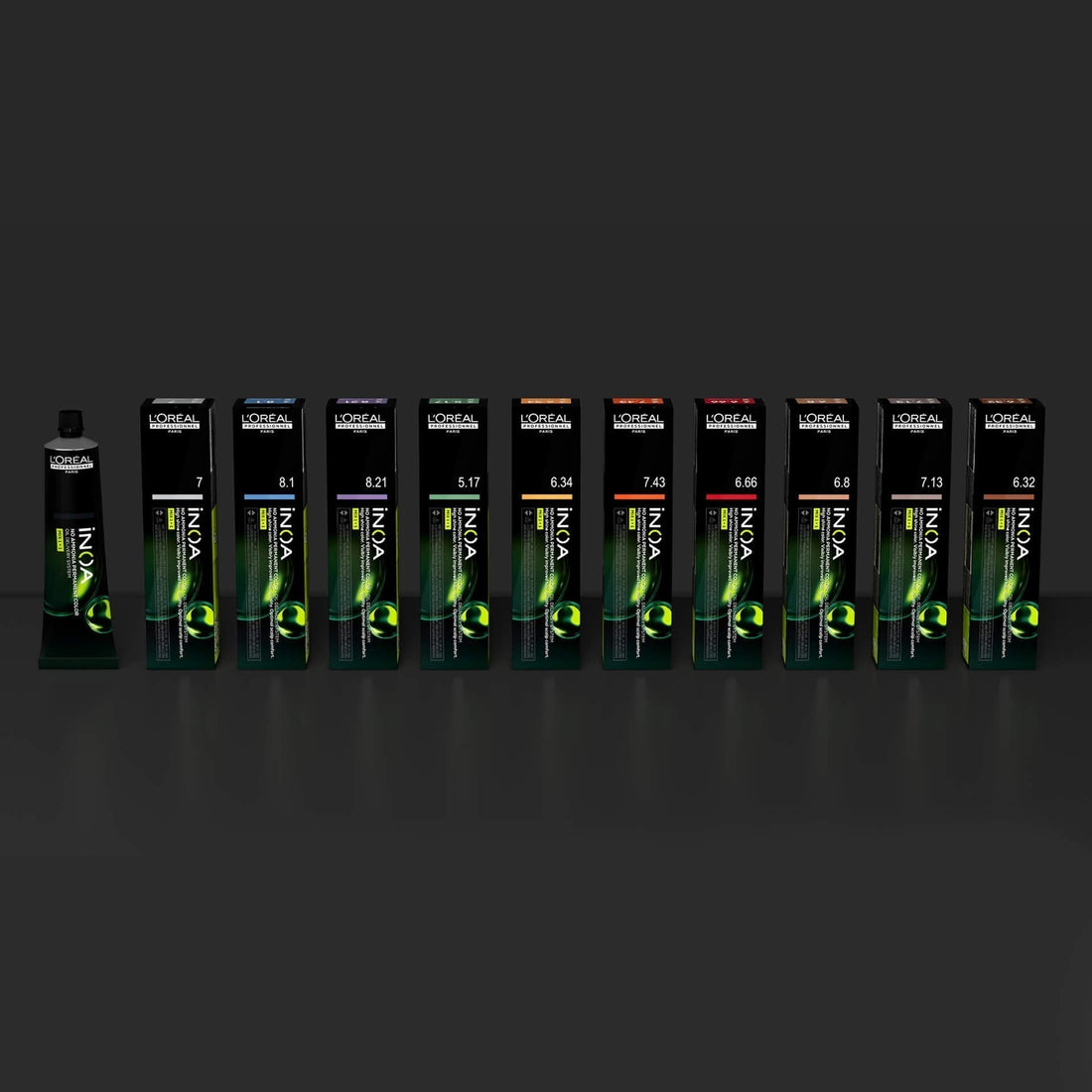 L'Oreal Professionnel Paris iNOA – 5.3 (Light Golden Brown) Ammonia-Free Hair Color, 60g