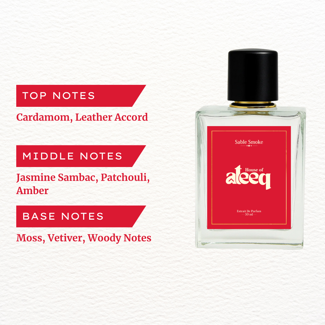 Sable Smoke – Extrait de Parfum (50ml)