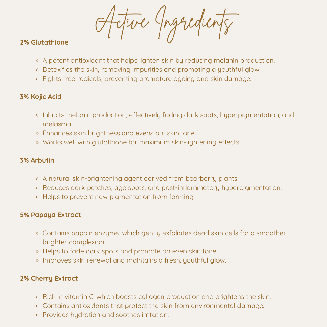 Skinluent Glutathione Face & Body Soap Bar, 125g