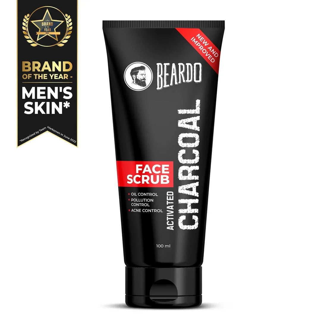 BEARDO ACTIVATED CHARCAOL FACE SCRUB 100G - House of Ateeq
