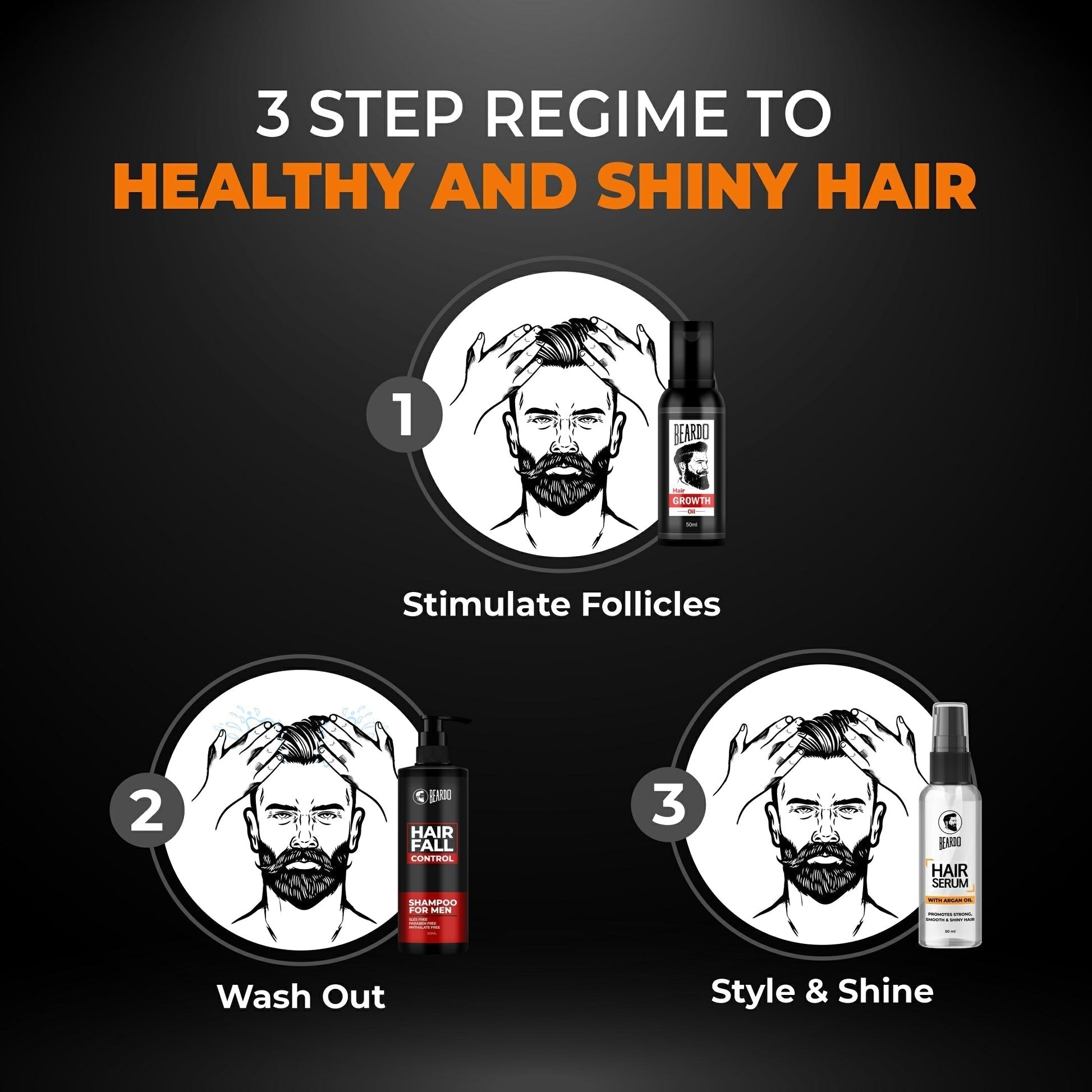 Beardo Hair Serum suitable for all hair types