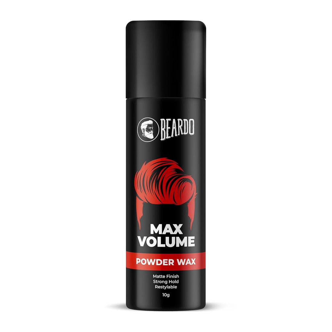 Beardo Max Volume Powder Wax 10g – Front View