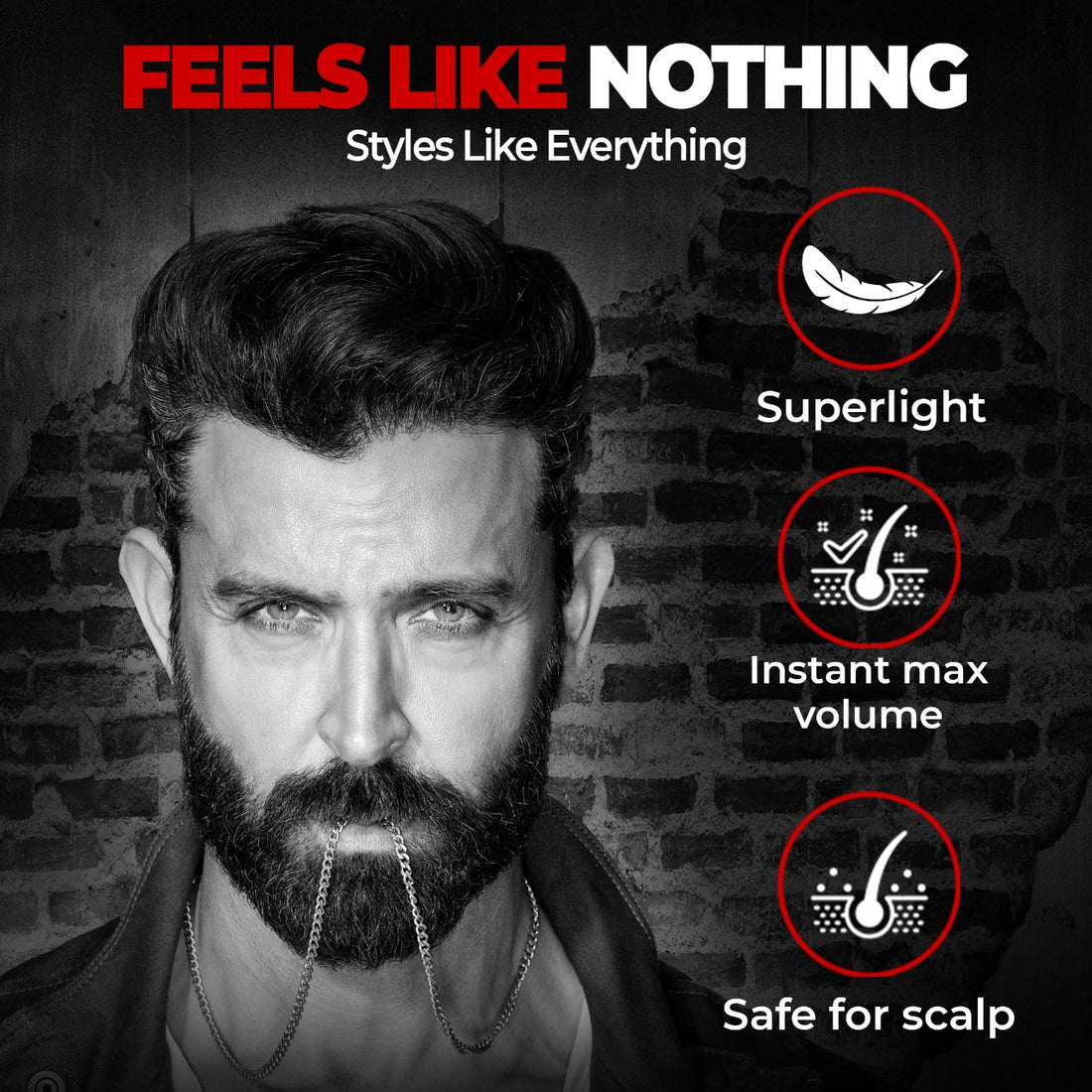 Beardo Max Volume Powder Wax – Open Dispenser