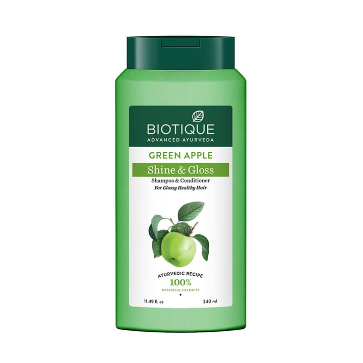 Biotique Green Apple Shmp & Cndtnr 340ml - House of Ateeq