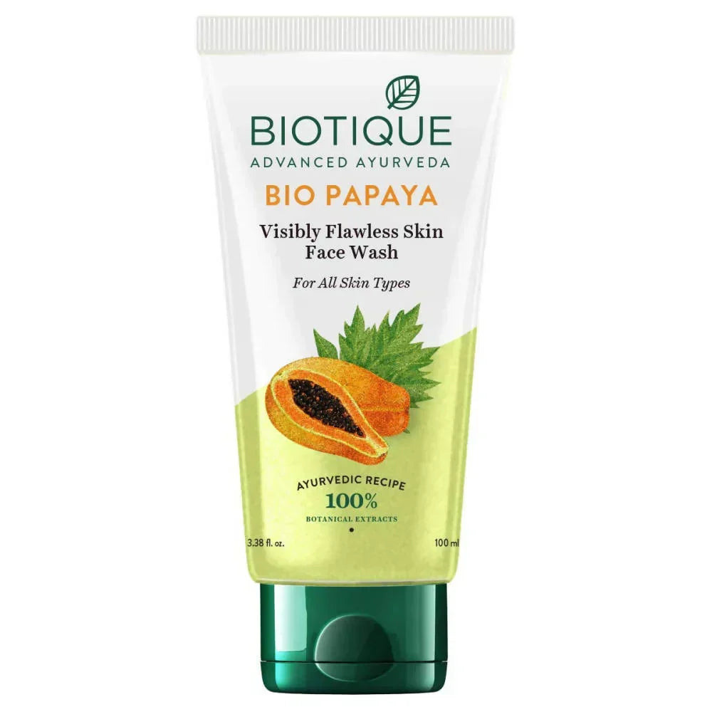 Biotique Papaya Deep Cleanse Face Wash 100ml - House of Ateeq