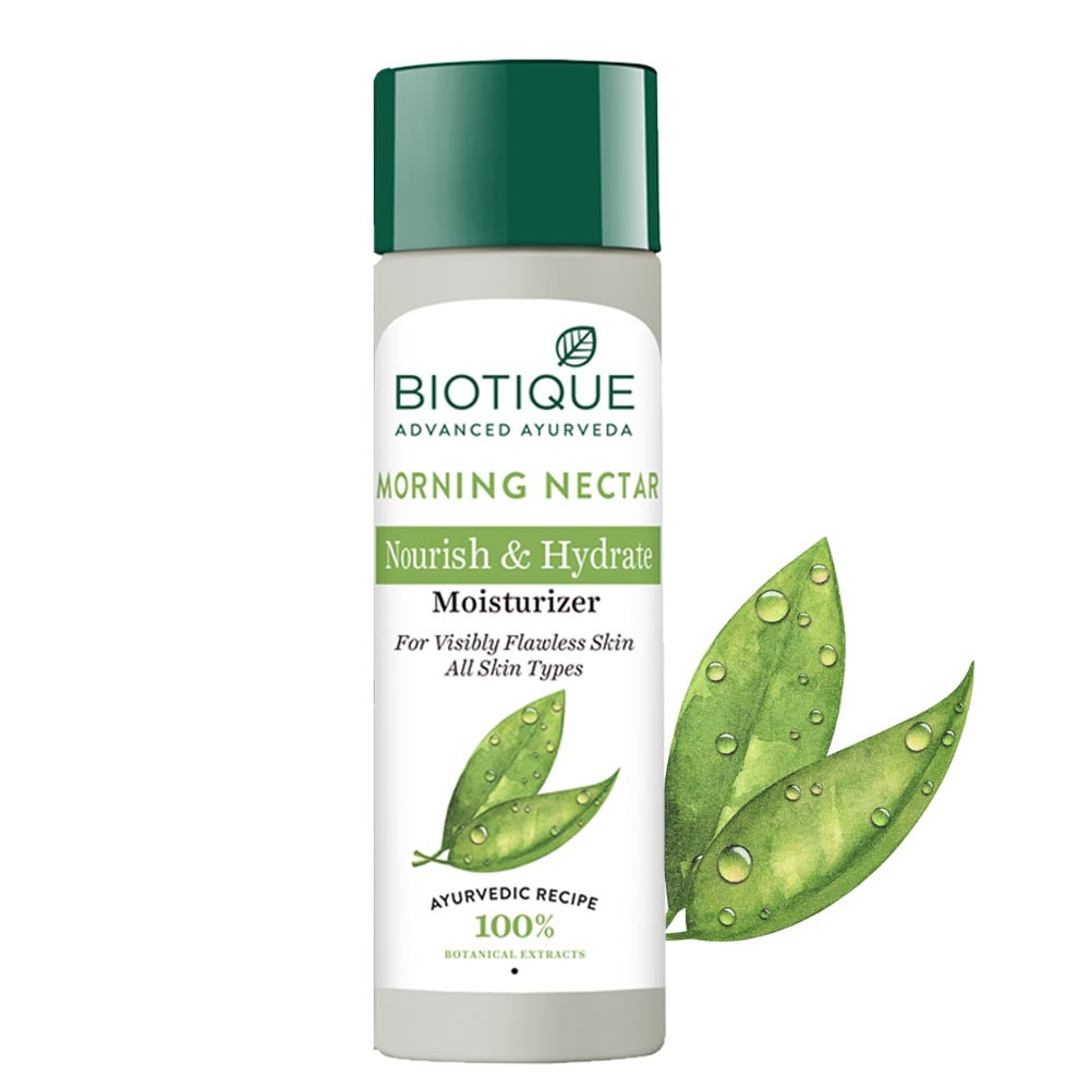 Biotique Morning Nectar Nourish & Hydrate Moisturizer, 190ml