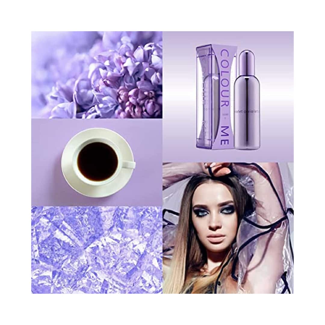 COLOUR ME Violet Perfume for Women, 50ml