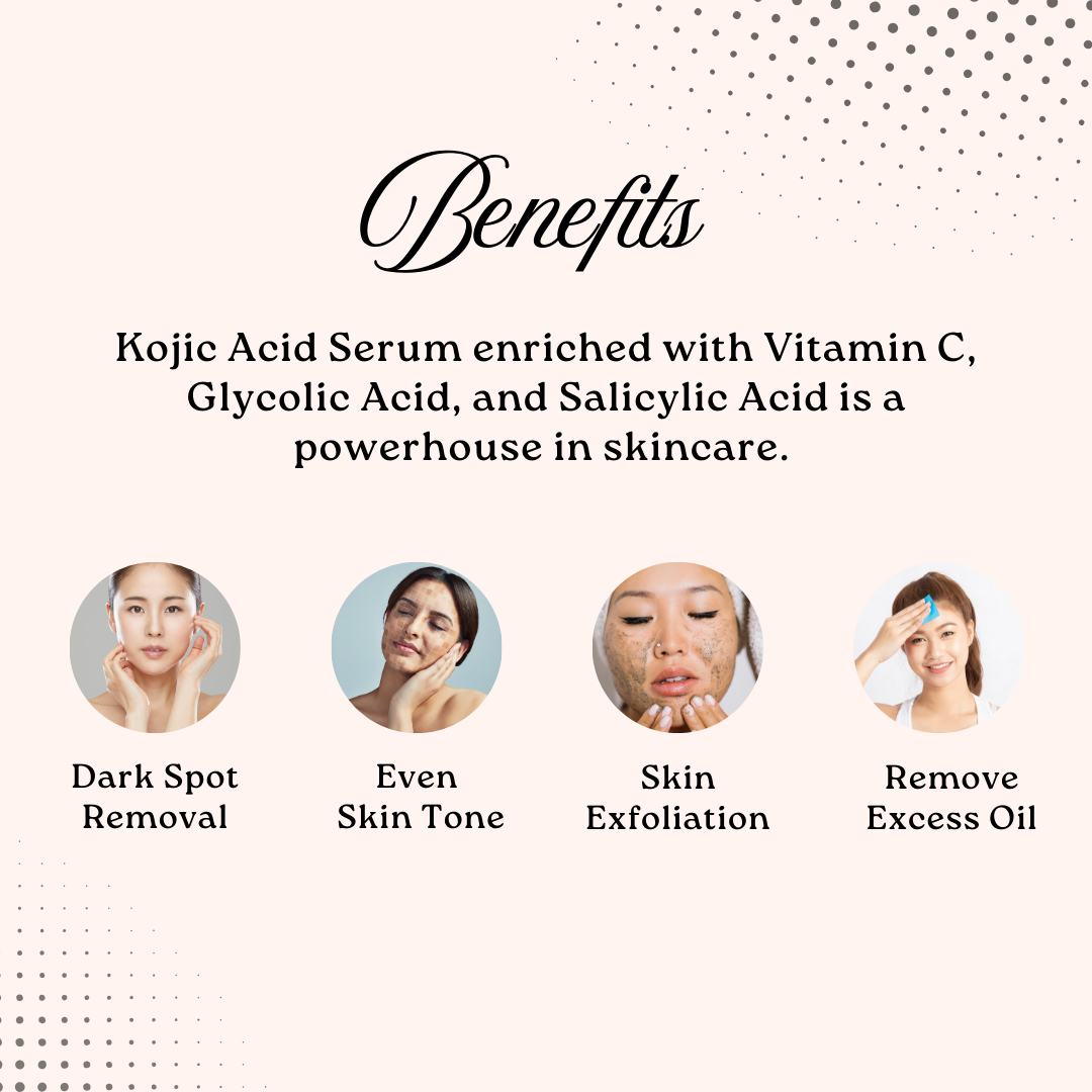 Skinluent Kojic Acid Serum – Dermatologically Tested