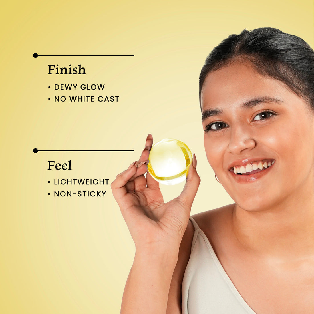 Foxtale SPF 70 Dewy Finish Sunscreen Provides Protection From UV Rays and Enhances Overall Complexion, 50ml4