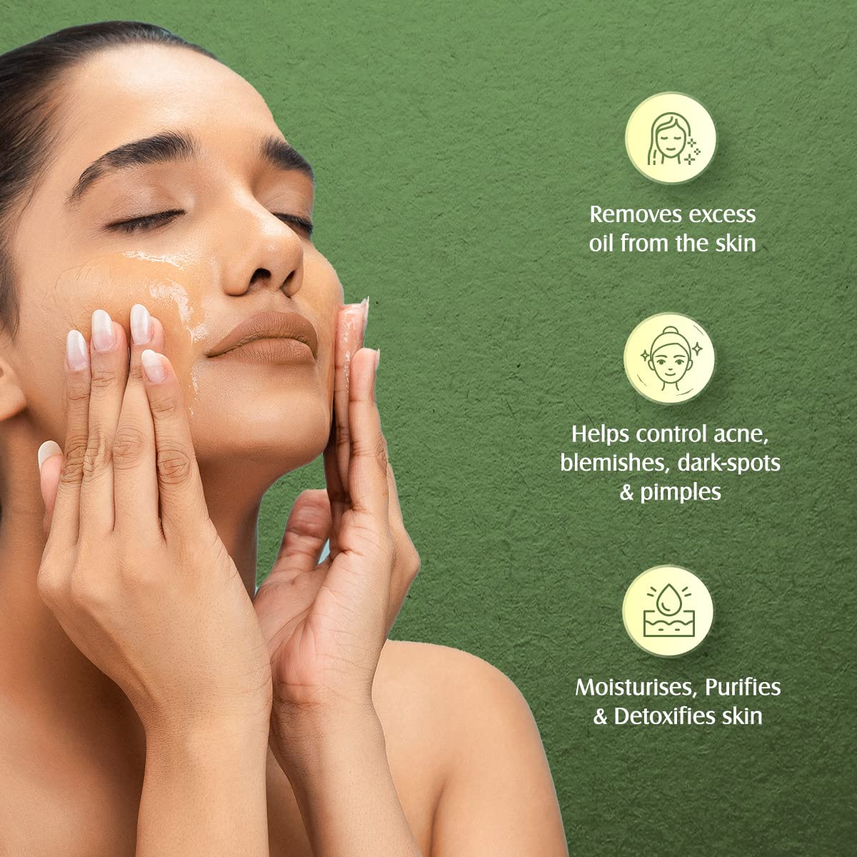 Lotus Herbals Tea Tree & Cinnamon Anti-acne Oil Control Face Wash, 80g