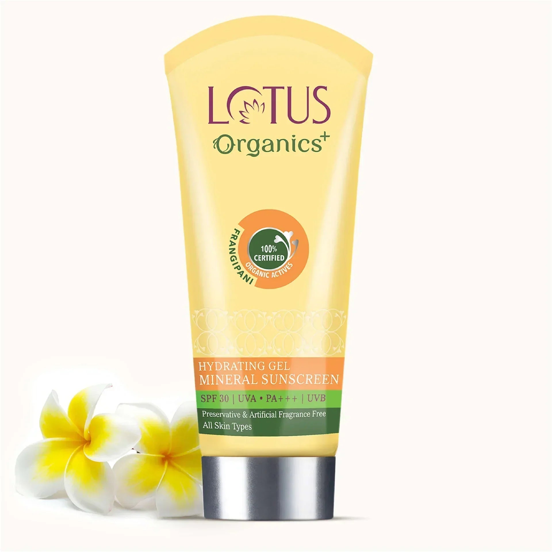 Lotus Organics+ Hydrating Gel Mineral Sunscreen SPF 30 PA+++ (100g) – Moisturize & Protect - House of Ateeq