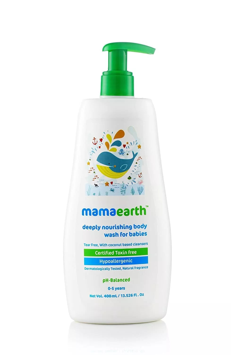Mamaearth Baby Deeply Nourishing Body Wash, 400ml - House of Ateeq