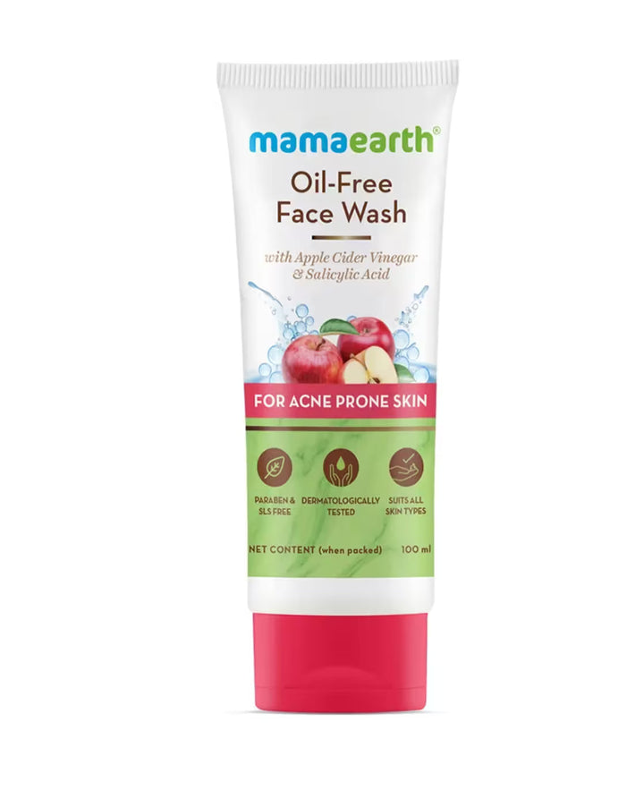 Mamaearth Oil-Free Face Wash, 100 ml - House of Ateeq