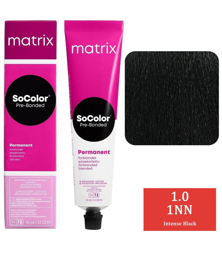 Matrix SoColor 1.0 - 1NN (Intense Black) - (90ml) - House of Ateeq
