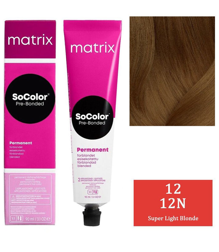 Matrix SoColor 12.0 - 12N (Super Light Blonde) - (90ml) - House of Ateeq