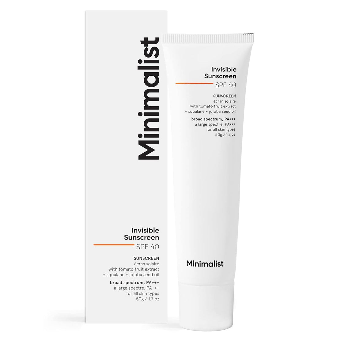 Minimalist Invisible Sunscreen SPF 40 - House of Ateeq