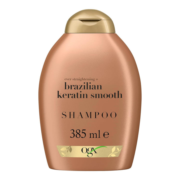 OGX Brazillian Keratin Smooth Shampoo, 385ml - House of Ateeq