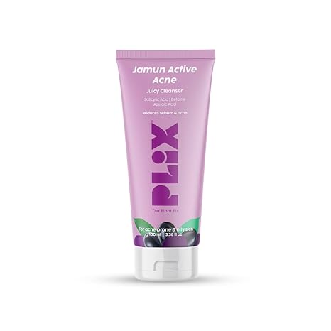 Plix Jamun Active Acne Juicy Cleanser, 100ml - House of Ateeq