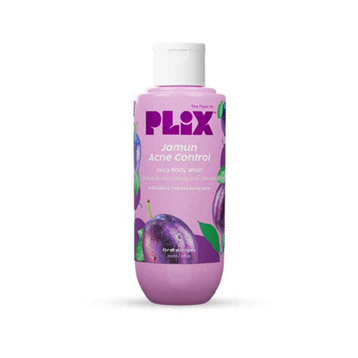 Plix Jamun 2% Salicylic Acid Body Wash For Body Acne, Bumpy Skin, 236ml | For All Skin Types