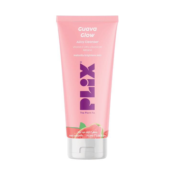 Plix Guava Glow Vitamin C Brightening Face Cleanser – 100ml