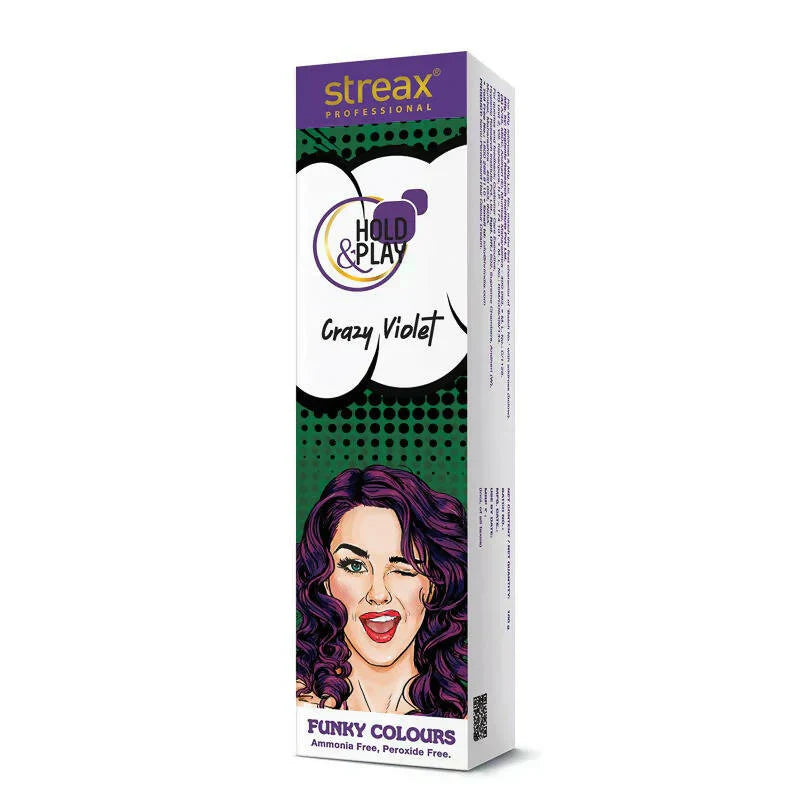 Streax Professional Grazy Violet Hair Color - House of Ateeq