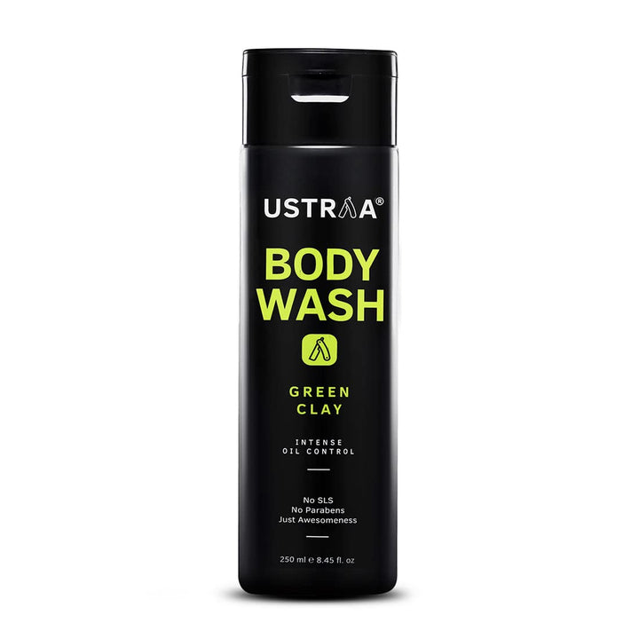 Ustraa Body Wash - Green Clay, 250ml