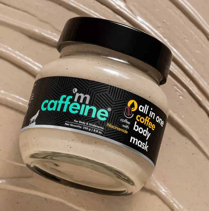 mCaffeine Coffee Body Mask 250gm - House of Ateeq
