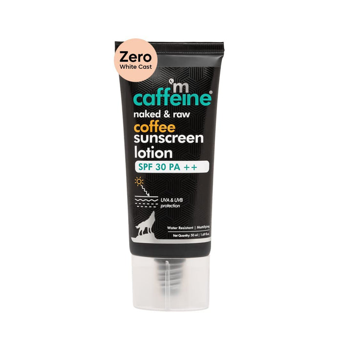 mCaffeine Coffee Sunscreen 30 - House of Ateeq