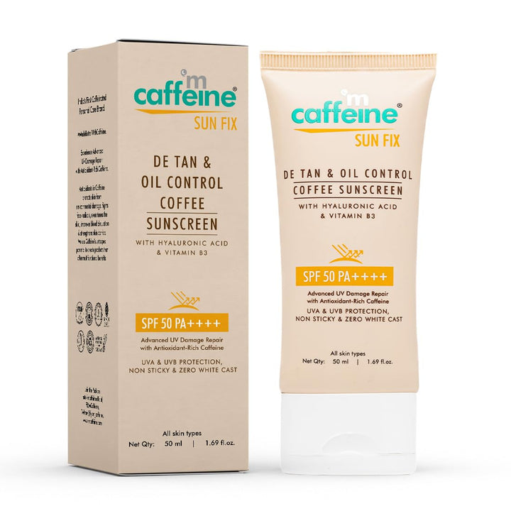 mCaffeine Coffee Sunscreen 50 - House of Ateeq